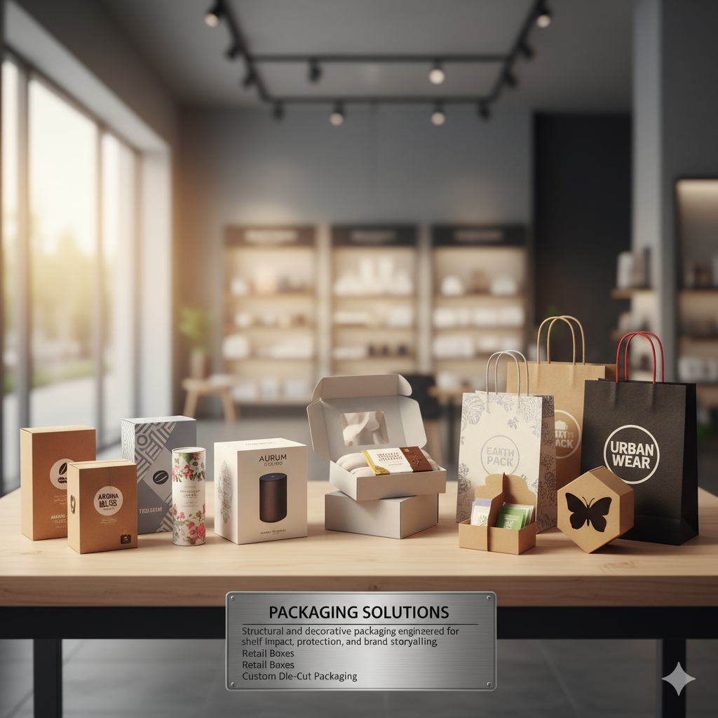 Packaging solutions showcase